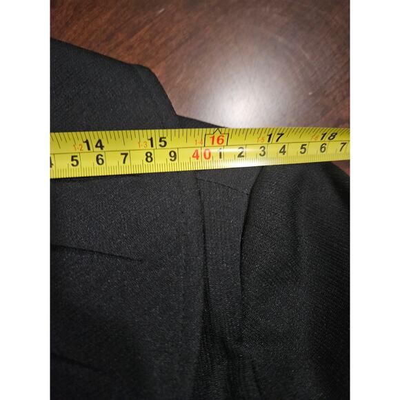 Giorgio Sant' Angelo Bell Sleeve black evening jacket party Size 20W blazer - Picture 5 of 5